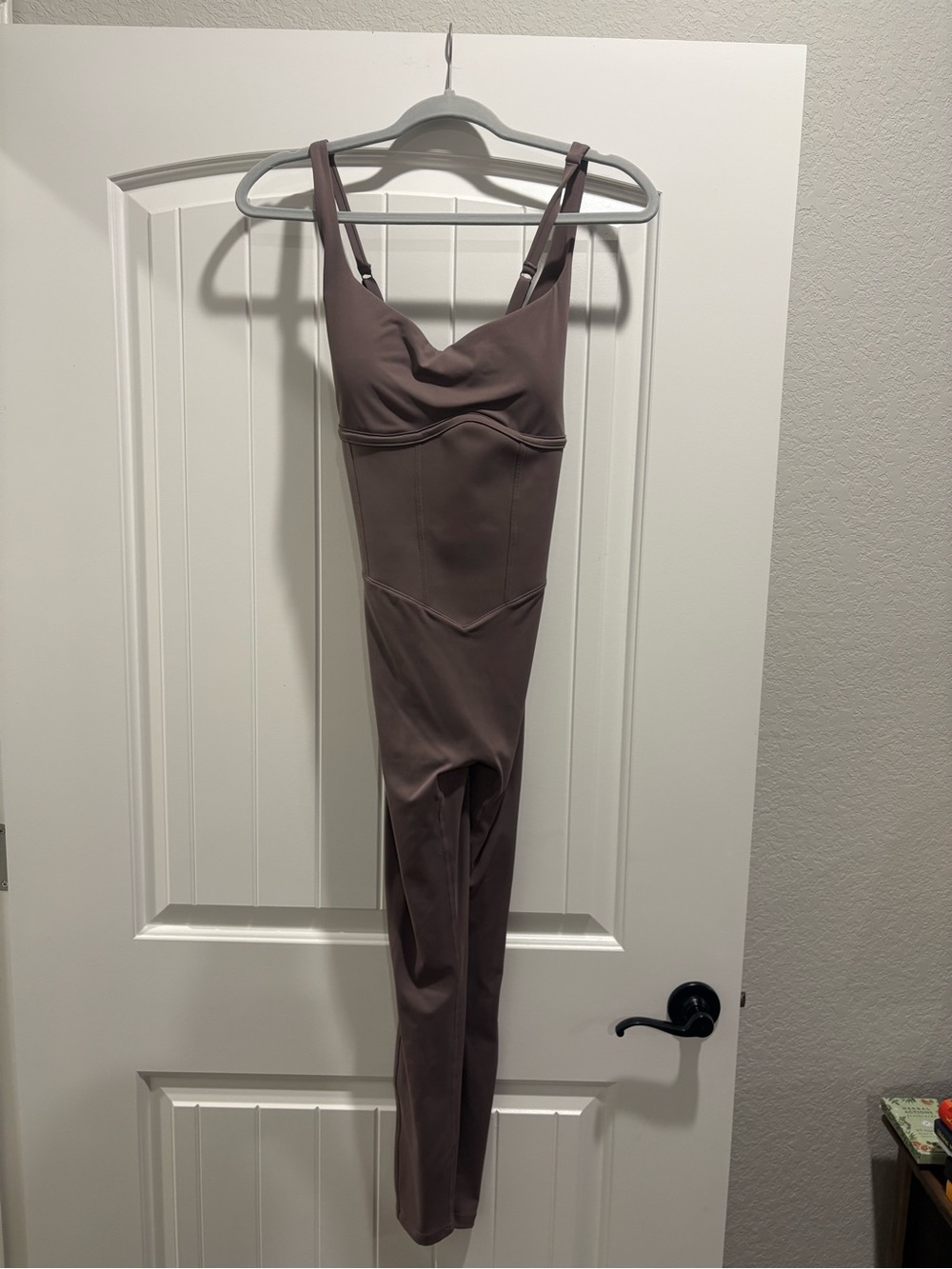 NWT Buffbunny Collection Corset Bodysuit Jumpsuit Mocha Berry XL